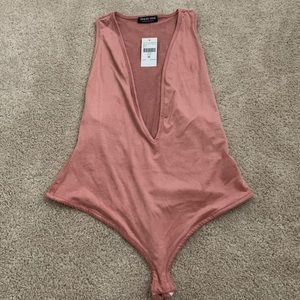 Fashion nova mauve body suit